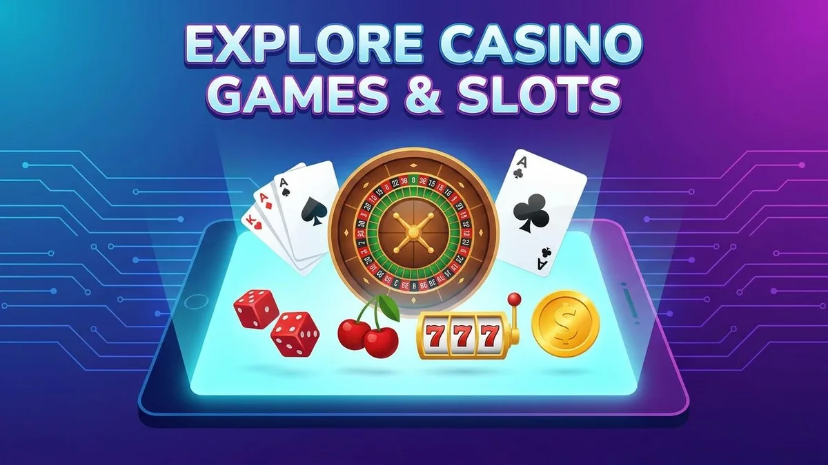 Casino games lobby